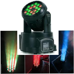 Поворотний прожектор Beam Big MHBEAM18*3W RGB