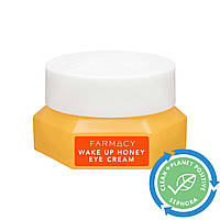 Крем для глаз Farmacy Wake Up Honey Eye Cream with Brightening Vitamin C 0.5 oz / 15 mL Доставка від 14 днів -