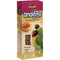 Корм для нерозлучників Vitapol Smakers Snack снекі з медом 2 шт / 90 г (5904479026071)