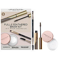 Набор для глаз Anastasia Beverly Hills Full & Feathered Eyebrow Kit Taupe light to dark blonde hair Mini