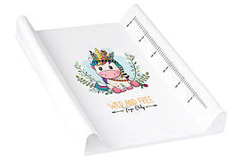 Пеленальний килимок "Дикий захід: Єдиноріг" 70*50см (білий) DZ-009-103-JEDNOROZEC TEGA