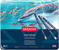 Чорнильні олівці Inktense 24цв Derwent