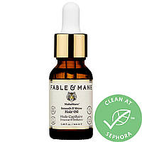 Масло для волос Fable & Mane Mini MahaMane Smooth & Shine Hair Oil 0.48 oz / 14.4 ml Доставка від 14 днів -