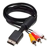 Композитний кабель AV для PlayStation PS2, 1.8 м
