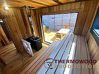 Thermoholzbäder von Thermowood Production. Video