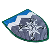 Шеврон 10-та окрема гірсько-штурмова бригада (кольоровий)