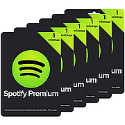 Передплата Spotify Premium на 6 місяців (Регіон Україна)