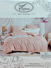 Постільна білизна Koloco Cotton Lord Series - двоспальний розмір - молочний, фото 2