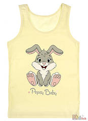 ОПТОМ Майка з кроликом "Popsy baby" для дівчинки 4-5 років (4-5 років) Donella 8697840515973 0-1 рік