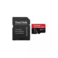 Карта памяті SanDisk 1 TB MicroSDXC UHS-I U3 Extreme Pro +SD Adapter