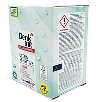 Пральний порошок Denkmit Ultra Sensitive для білого 1,35 кг 20 циклів прання миючі засоби для прання, фото 3