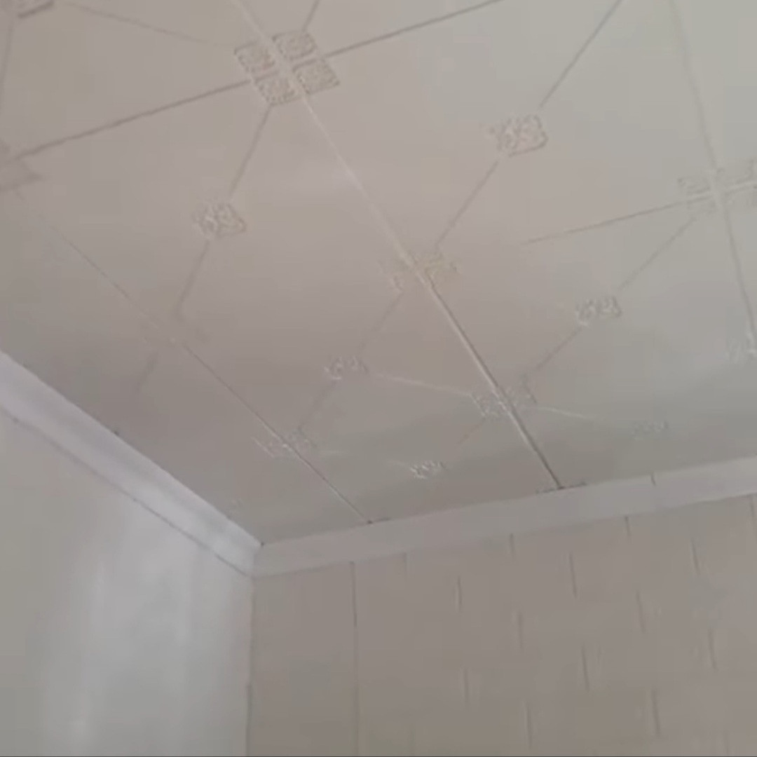 Самоклеющиеся 3D панели для потолка белые - фото 2 - id-p2062567502