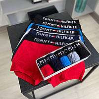 Набор мужских трусов Tommy Hilfiger 5 шт комлпект стильных боксеров томми хилфигер в коробочке