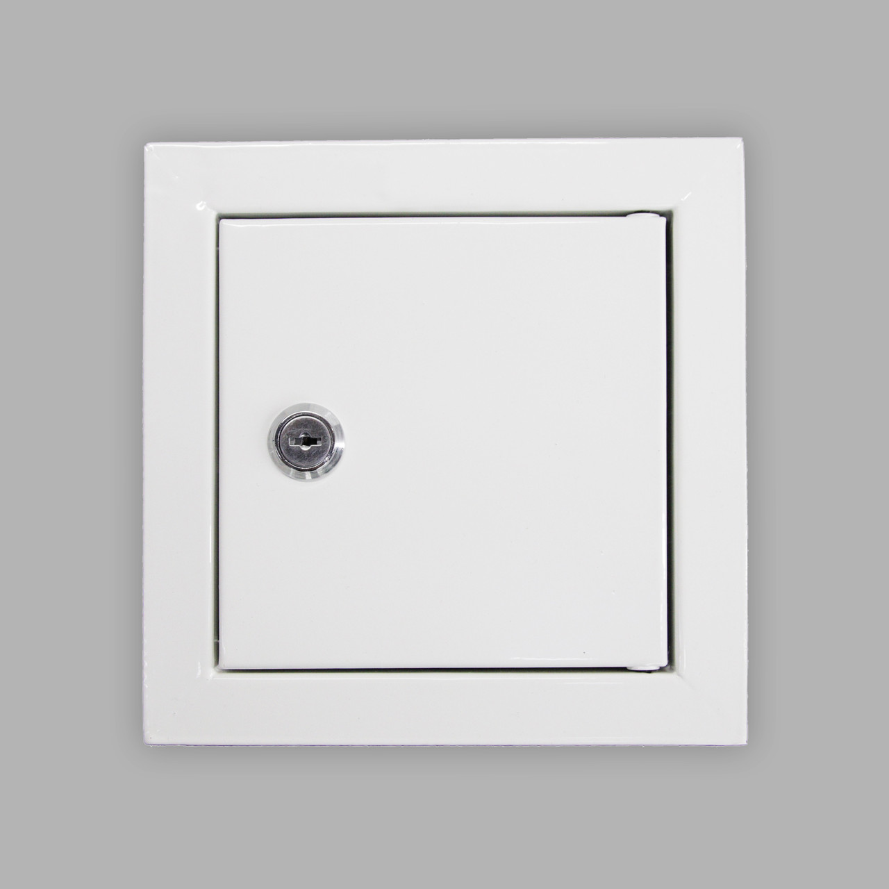 Ревізійний люк з ключем білий