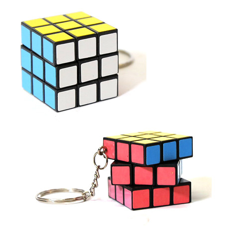 Брелок кубик рубіка маленький уп 12 шт., фото 1