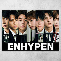 Плакат постер K-Pop "ENHYPEN / Энхайпен" №1