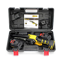 Аккумуляторная мини пила DeWalt DCM170N (24V, 5AH, шина 15 см) с бесключевой натяжкой цепи