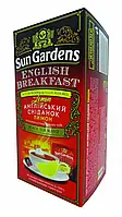 Чай Sun Gardens English Breakfast лимон 25 пакетиков