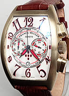 Часы FRANCK MULLER Casablanca Collection Chronograph gold-white