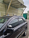Вітровики, дефлектори вікон Kia Sportage 2004-2010 (Autoclover), фото 11