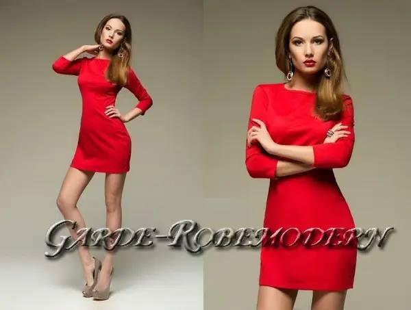 Сукня коротка класична, рукав 3/4 розмір 48, 38, фото 1