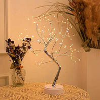 Настольный cветильник DIY Auelife 36 Led дерево гирлянда Теплый белый 50cm N1