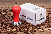 Темпер ТМ VD Coffee "Classic", красный Ø 51 мм.