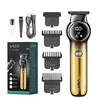 Тример для стриження волосся й бороди VGR V-989 Gold