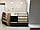 Торговий Прилавок з ДСП з висувним ящиком "КОМБІ" Дуб Сонома КП-120 90х120х45/32см, фото 5