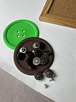 Ґудзик Джинсовий прибивний, антік 17 мм