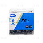 Велосипедний ланцюг KMC Z8.1 із замком, 116 ланок, фото 2