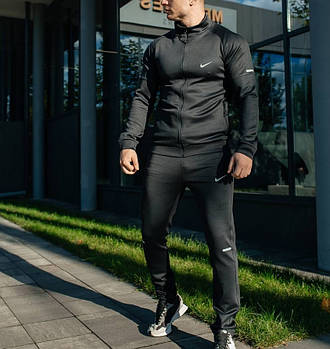 Спортивний чоловічий костюм Nike весна-осінь демісезонний повсякденний з мікродайвінгу Туреччина. Живе фото