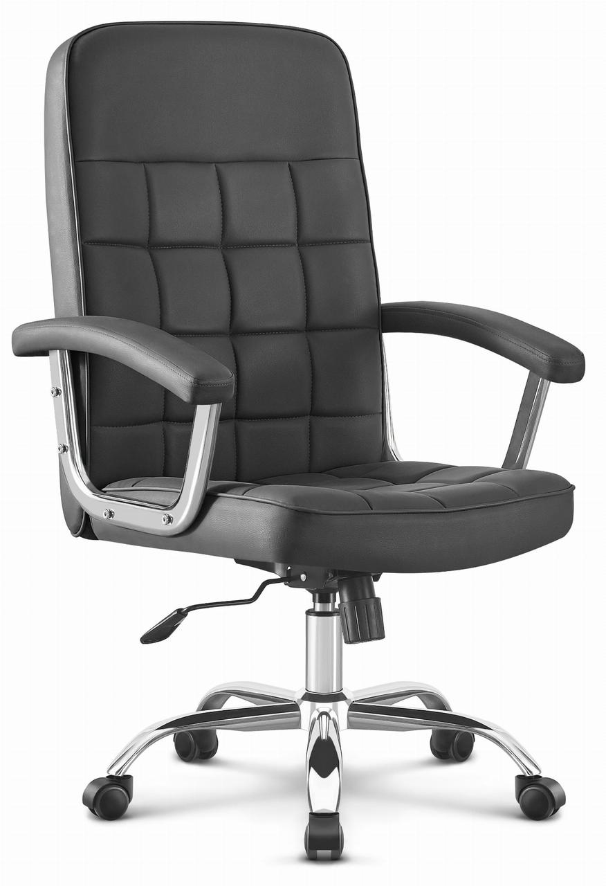 Офісне крісло Hell's HC- 1020 Gray тканина
