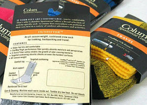 Шкарпетки чоловічі Columbia Travel (40-44) coolmax, фото 5