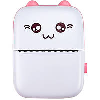 Портативный термопринтер JETIX Mini printer Pink