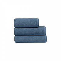Банное махровое полотенце Saxony blue