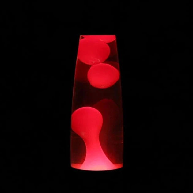 Настольная Лава лампа с воском LAVA LAMP 35 см Красная 44Y21OX - фото 4 - id-p2062638231