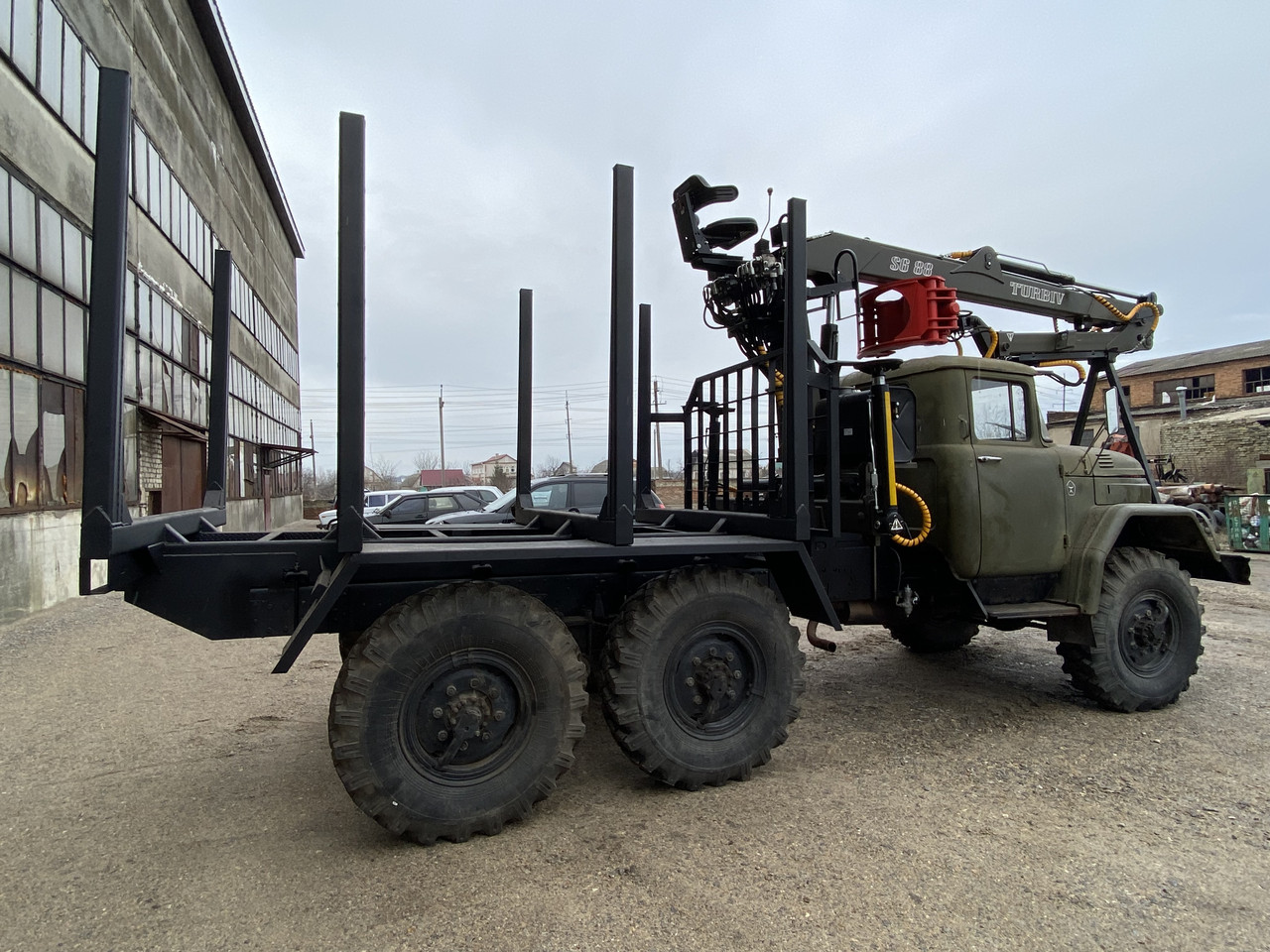 Обладнання для перевезення лісу, фото 1