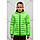 Демісезонна Двостороння куртка "ДЖЕК", для хлопчика, чорний з салатовим, від 116-122см до 158-164см, фото 2