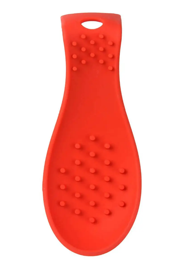 Підставка для кухонних аксесуарів Dexas Spoon Rest силіконова 22х10 червоний (GSR2-1795)