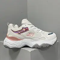 Skechers White Pink 36