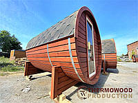 🌟 🌟 Бані бочки з термодерева виробництва Thermowood Production. Відео