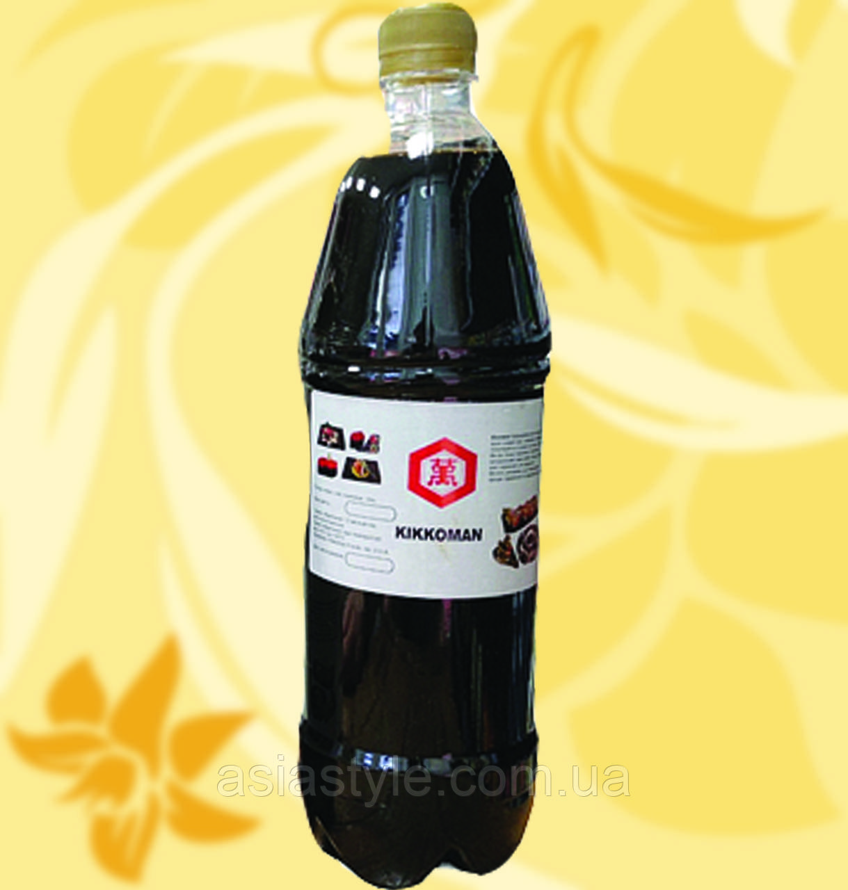 Соєвий соус, Соєвий соус, Soy sauce, Kikkoman, 1л, США, Ч