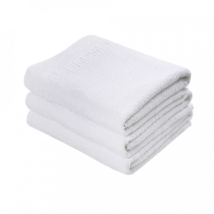 Білий махровий рушник для готелів
