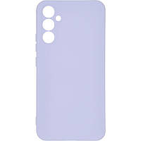 Чехол для Samsung A34 (SOFT Silicone Case) сиреневый цвет с микрофиброй.