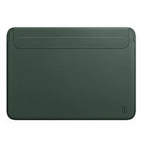 Чехол-папка WIWU Skin Pro 2 Leather Sleeve для MacBook Pro 14,2 green