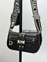 Женская сумка Dior Small Camp Bag Black Кросс боди эко кожа женская сумка черная широкий ремнень