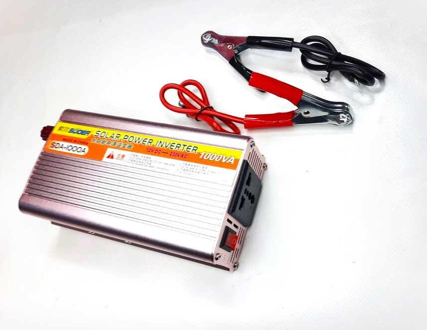 Перетворювач напруги 12V-220V 1000W SDA-1000A/ модифіковна хвиля, фото 1