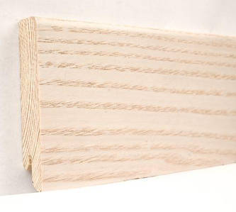 Плінтус Модерн Ясен білений