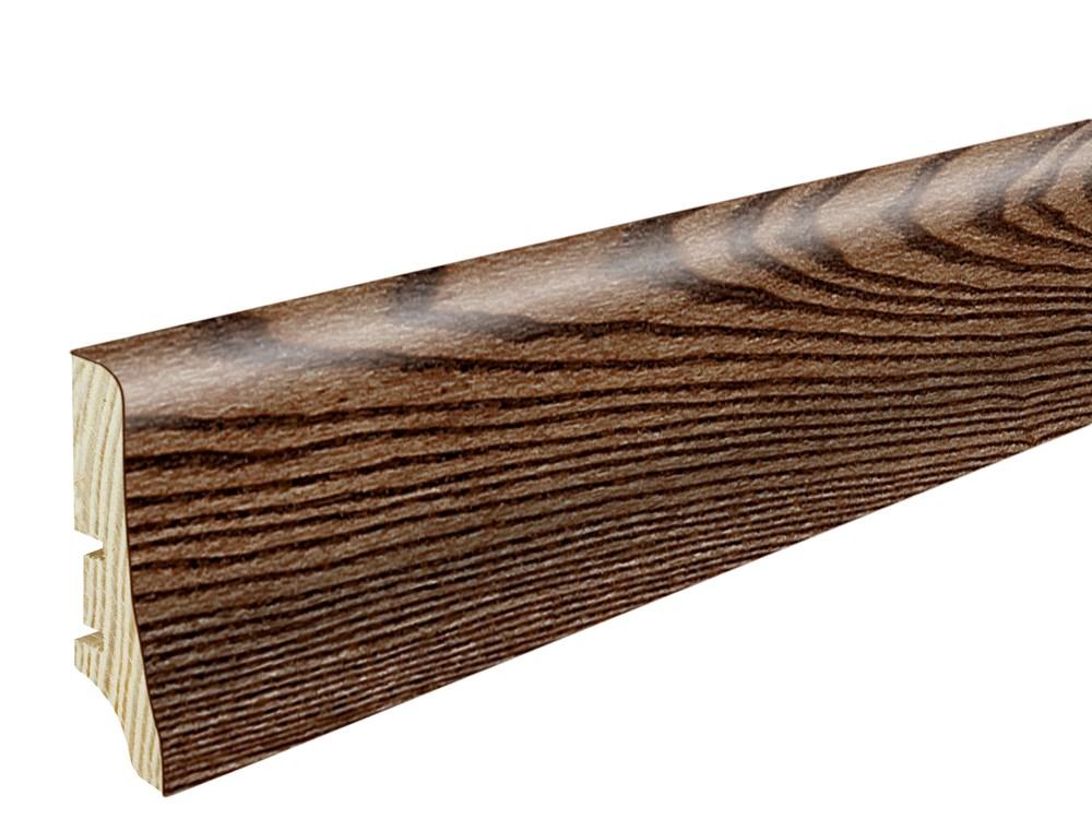 Плінтус Барлінек Ясен кава, висота 58 мм.